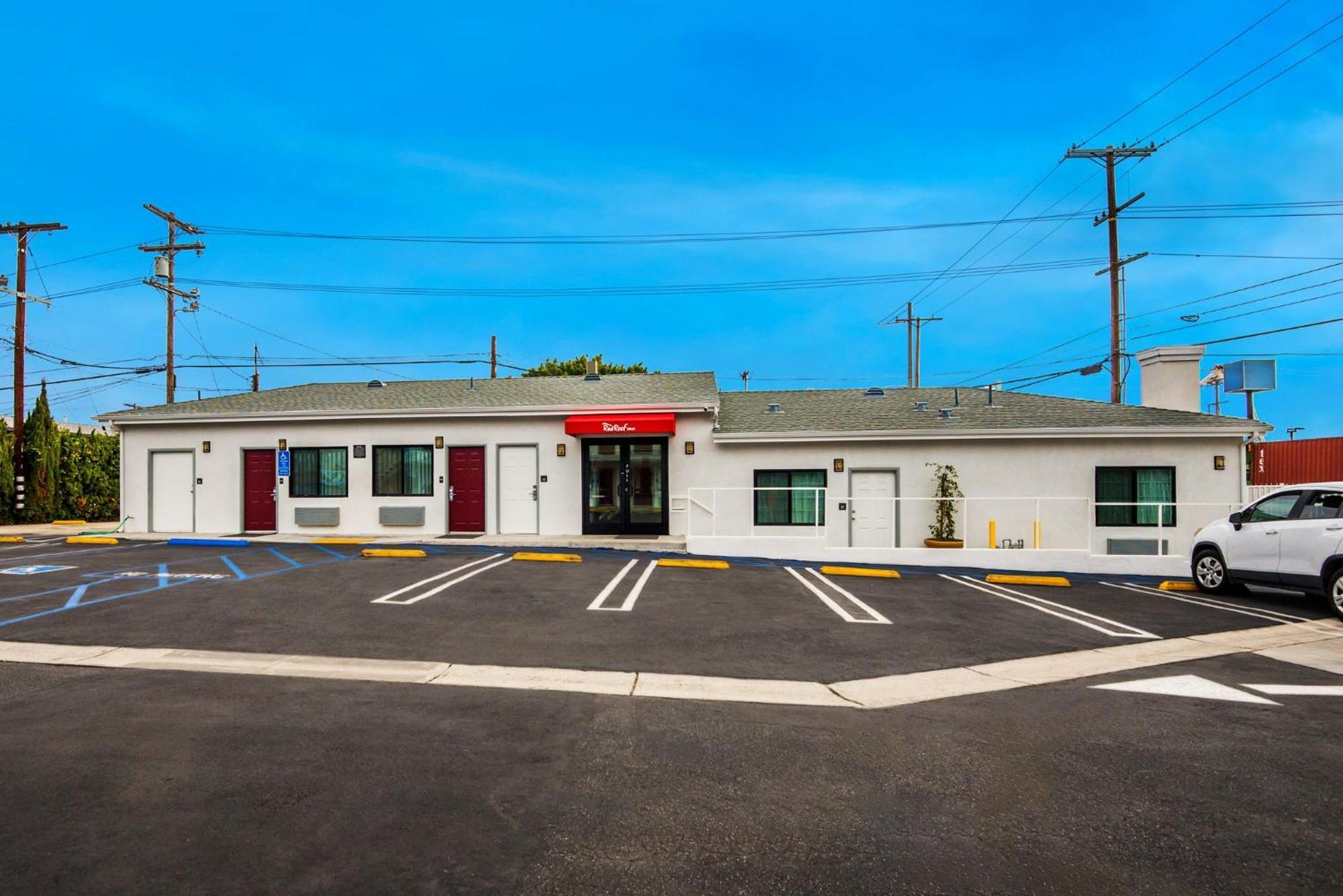 Red Roof Inn Carson - Wilmington, Ca Лос-Анджелес Экстерьер фото
